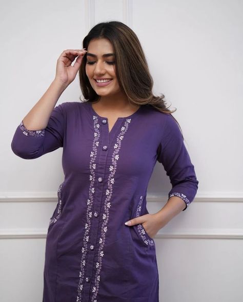 👉 Price- 899/-+ shipping 👈 *_NEW DESIGN👗🥰 LAUNCH_* *_Quality🫶🏻 assured_* *_💕💝🦋🥰 look stylish and walk in comfort with our new beautiful embroidery work kurta set perfect for your wardrobe ☺️ 🫶🏻_* *GOOD QUALITY 👗 FABRICS* 🧶 *Fabric - cotton* 👗 *_Type - kurti with both side pockets & pant_* 🧵 *Work - heavy embroidery work* 📏 *Size - 38/40/42/44* *same day dispatch* Code- F99 Heavy Embroidery, Kurta Set, Pocket Pants, Beautiful Embroidery, Look Stylish, Embroidery Work, Work Pants, News Design, Fabric Cotton