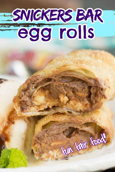 eep Fried Snicker Candy Bars Snicker Candy, Fried Snickers, Classic Pound Cake Recipe, Best Pound Cake Recipe, Snickers Candy, Fair Food, Egg Roll Recipes, Incredible Recipes, Candy Bars