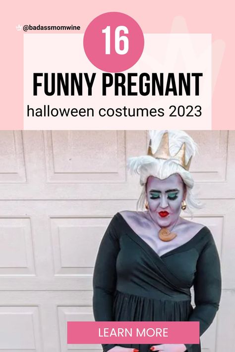 Are you a fan of Halloween who is also expecting in October? Do not worry because there are a lot of great costumes that will fit your growing belly. Pregnant Group Halloween Costumes, Best Pregnancy Halloween Costumes, Couples Pregnant Halloween Costume Ideas, Pregnancy Halloween Costume, Pregnant Disney Costume, Pregnant Disney Halloween Costumes, Funny Pregnant Costumes, Pregnant Halloween Costumes Funny, Early Pregnancy Halloween Costumes