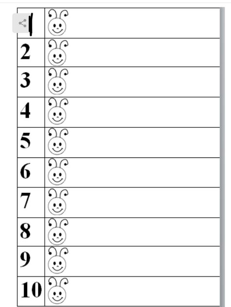 Numbers Activities Preschool Worksheets, Counting Activities Preschool, Numbers Preschool, Kindergarten Lessons, Kindergarten Math Worksheets, Math Activities Preschool, School Worksheets, Preschool Activity, Toddler Learning Activities