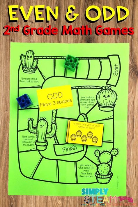 This is an awesome 2nd Grade even and odd game. Any student will have fun with this activity. This product is perfect for lesson plans, math stations, homework, morning work, review, RTI, small group, or early finishers. #MathGames #SecondGradeMath Odd And Even Games 2nd Grade, Even And Odd Games Second Grade, Even Or Odd Activities 2nd Grade, Even And Odd Games, Even And Odd Activities Second Grade, Odd And Even Activities, Odd And Even Games, 2nd Grade Math Games, Maths Activity