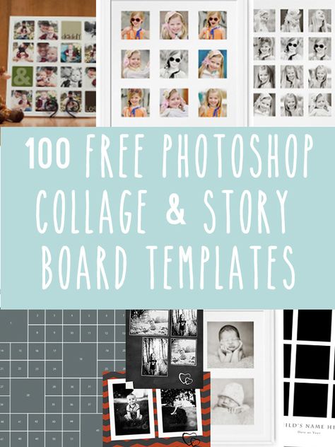 100 Free Photoshop Collage and Storyboard Templates from Audrey Ann Photography Free Collage Templates, Photoshop Collage Template, Templates Photo, Storyboard Template, Photo Hacks, Free Collage, Photoshop Collage, Photography Templates, Photo Collages