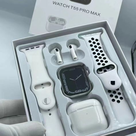 T55 Smart Watch, I8 Pro Max Smart Watch, Apple Watch Unboxing, Tws Earbuds, Bt Speaker, Girly Accessories, 2022 Fashion, 2023 Fashion, Rubber Case