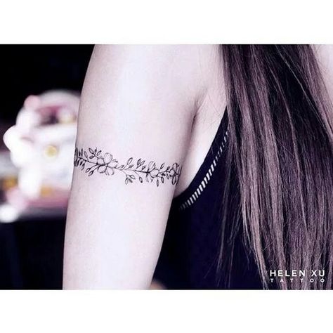 L Tattoo Arm Band, Tattoo Band, Armband Tattoo Design, 100 Tattoo, Disney Tattoo, Delicate Tattoo, Arm Band Tattoo, Small Wrist Tattoos, Tattoo Bracelet