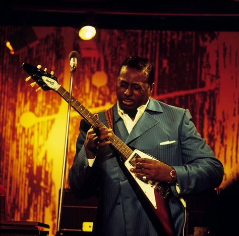 Albert King Blues Legend @ Nederland, Hilversum 1971 Blues Singers, Gibson Flying V, Albert King, Guitar Guy, Tamla Motown, Guitar Photos, Blues Musicians, Entertainment Ideas, Blues Artists