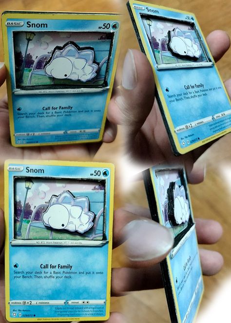 Crafts To Do With Pokemon Cards, 3d Pokemon Cards Diy, What To Do With Extra Pokemon Cards, Things To Do With Pokemon Cards, Pokemon Card Art Ideas, 3d Pokemon Cards, Pokemon Cards Diy, Pokemon Card Crafts, Pokemon Card Art