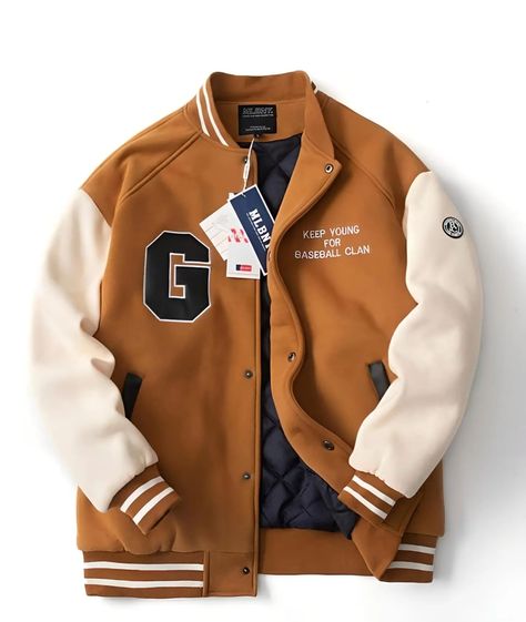 Fashionable patchwork Baseball Varsity jacket for men "𝗠𝗮𝗻𝘂𝗳𝗮𝗰𝘁𝘂𝗿𝗲𝗿 𝗮𝗻𝗱 𝗲𝘅𝗽𝗼𝗿𝘁𝗲𝗿" 𝐖𝐞 𝐩𝐫𝐨𝐯𝐢𝐝𝐞 𝐭𝐡𝐞 𝐟𝐚𝐜𝐢𝐥𝐢𝐭𝐲 𝐨𝐟 𝐟𝐮𝐥𝐥 𝐜𝐮𝐬𝐭𝐨𝐦𝐢𝐳𝐚𝐭𝐢𝐨𝐧 𝐚𝐧𝐝 𝐩𝐞𝐫𝐬𝐨𝐧𝐚𝐥𝐢𝐳𝐚𝐭𝐢𝐨𝐧 𝐰𝐢𝐭𝐡 𝐧𝐨 𝐜𝐨𝐦𝐩𝐫𝐨𝐦𝐢𝐬𝐞 𝐨𝐧 𝐬𝐭𝐢𝐭𝐜𝐡𝐢𝐧𝐠 𝐚𝐧𝐝 𝐟𝐚𝐛𝐫𝐢𝐜 𝐪𝐮𝐚𝐥𝐢𝐭𝐲. • 𝐀𝐯𝐚𝐢𝐥𝐚𝐛𝐥𝐞 𝐢𝐧 𝐚𝐥𝐥 𝐜𝐨𝐥𝐨𝐫 𝐚𝐧𝐝 𝐜𝐮𝐬𝐭𝐨𝐦 𝐬𝐢𝐳𝐞𝐬. • 𝐋𝐨𝐰 𝐌𝐎𝐐. • 𝐘𝐨𝐮𝐫 𝐨𝐰𝐧 𝐩𝐫𝐢𝐯𝐚𝐭𝐞 𝐥𝐚𝐛𝐞𝐥, 𝐥𝐨𝐠𝐨 & 𝐭𝐚𝐠𝐬. • 𝐒𝐞𝐜𝐮𝐫𝐞 𝐩𝐚𝐲𝐦𝐞𝐧𝐭. • 𝐅𝐚𝐬𝐭 𝐩𝐫𝐨𝐜𝐞𝐬𝐬𝐢𝐧𝐠 𝐚𝐧𝐝 𝐝𝐞𝐥𝐢𝐯𝐞𝐫𝐲. 📥 𝐃𝐌 𝐟𝐨𝐫 𝐦𝐨𝐫𝐞 𝐝𝐞𝐭𝐚𝐢𝐥𝐬. 𝐄𝐦𝐚𝐢𝐥: 📩 𝐰𝐞𝐚𝐫𝐧𝐞𝐱𝐱𝐞𝐧𝐭𝐞𝐫𝐩𝐫𝐢𝐬𝐞𝐬@𝐠𝐦𝐚𝐢𝐥.𝐜𝐨𝐦 𝐖𝐡𝐚𝐭𝐬𝐚𝐩𝐩: 📲 +𝟗𝟐-𝟑𝟏𝟔-𝟕𝟐 𝟐𝟎 𝟎𝟗𝟔 𝐖𝐞𝐛𝐬𝐢𝐭𝐞: 🌐 𝐡𝐭𝐭𝐩𝐬://𝐰𝐞𝐚𝐫𝐧𝐞𝐱𝐱𝐞𝐧𝐭𝐞𝐫𝐩𝐫𝐢𝐬? Baseball Sweater, College Casual, College Jackets, Future Clothes, Mens Jackets Casual, Baseball Varsity Jacket, Fashion Suits For Men, Men Fashion Casual Outfits, Baseball Jacket