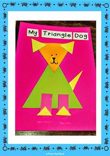 I listed a new paper crafts bundle in my TpT store today. It will help your little ones learn about 2D shapes in a creative and fun way. Th... Triangles Activities, Shapes Kindergarten, Shapes Preschool, Learning Shapes, 2d Shapes, Shapes Activities, Dog Crafts, Shape Crafts, Toddler Learning Activities