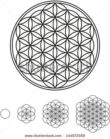 Mandalas Stock Illustrations & Cartoons | Shutterstock Life Development, Flower Of Life Tattoo, Sacred Mandala, Flower Of Life Pattern, Flower Of Life Symbol, Tattoo Meanings, Sacred Geometry Symbols, Sacred Geometry Art, Mandala Vector