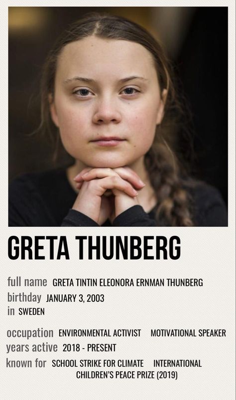 Greta Thunberg Poster, Greta Thunberg Aesthetic, Environmental Activist, Iconic Poster, Greta Thunberg, Minimal Poster, Inspiring Women, Aesthetic Stuff, Curio Cabinet