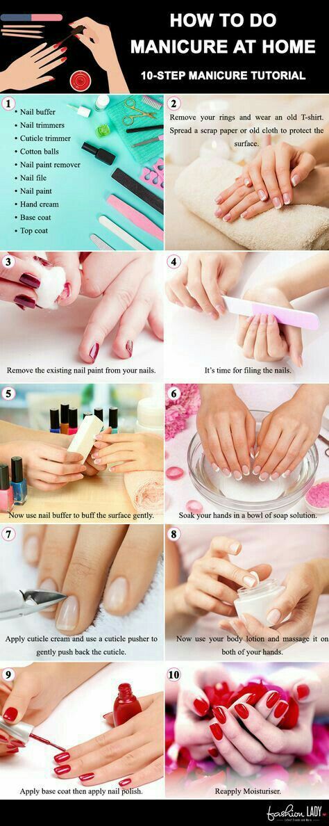 How To Do Manicure, Manicure Steps, Nail Care Diy, Manicure Tutorials, Gel Nail Removal, Diy Pedicure, Pedicure At Home, Manicure Tips, Nail Care Tips