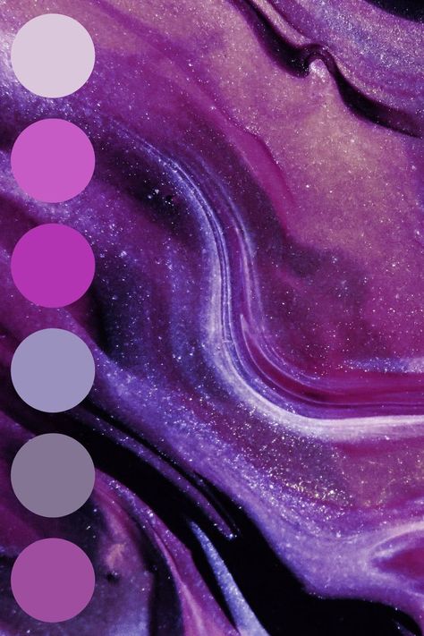 Color Scheme With Purple, Purple Monochromatic, Purple Color Palette, Purple Palette, Brand Palette, Purple Color Palettes, Color Schemes Colour Palettes, Brand Kit, Color Inspo