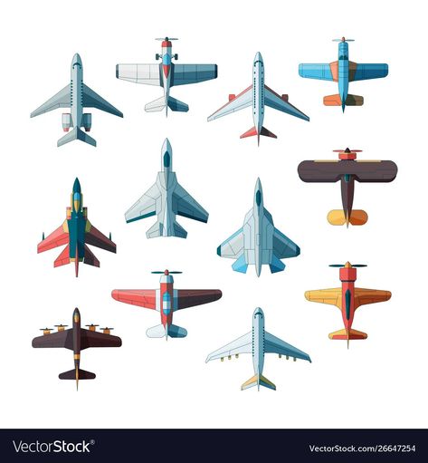 Hot Air Balloon Clipart, Airplane Collection, Fish Gallery, Graphic Design Portfolio Layout, Balloon Clipart, Starship Design, Military Airplane, Picture Illustration, Flat Vector