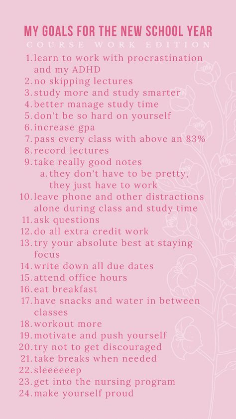 Goals For School Student, My Goals For The School Year, How To Start The School Year Right, New Academic Year Motivation, Planning For School, Goals For Freshman Year Of High School, College Sophomore Year, Academic Goals List, Things To Do Junior Year Of High School