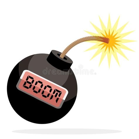 Bomb with digital timer stock illustration Digital Timer, Cartoon Funny, Stock Photography Free, Motion Design, Design Illustration, Stock Illustration, Illustration Design, Motion, Art Design