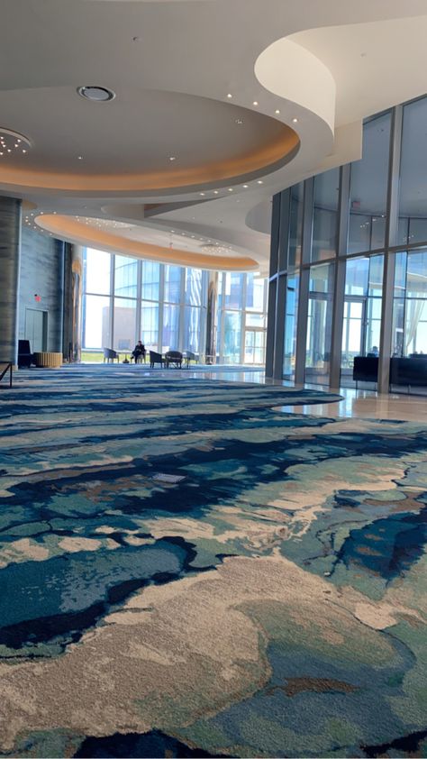 Ballroom Carpet, Ballroom Design, Hotel Carpet, Conference Venue, Rug Texture, Blue Design, Blue Walls, Ballroom, Carpet