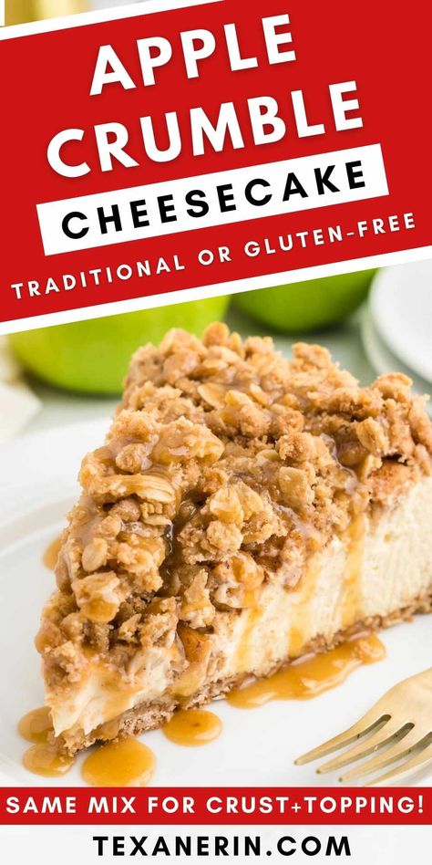 Gluten Free Thanksgiving Cheesecake, Apple Dessert Recipes Gluten Free, Gluten Free Fall Dessert Recipes, Best Gluten Free Thanksgiving Desserts, Sugar Free Desserts For Thanksgiving, Thanksgiving Desserts Gluten Free, Gluten Free Apple Desserts, Gluten Free Fall Desserts, Gluten Free Cheesecake Recipe