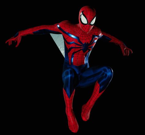 Ben Reilly Spiderman, Spiderman Beyond, Spiderman Suit, Ben Reilly, Terror Art, Spiderman Comic Art, Real Spiders, Black Borders, Spiderman Suits