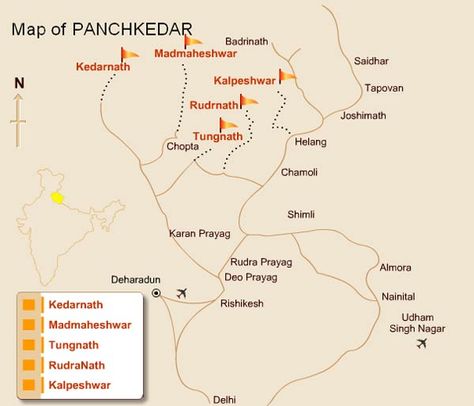 How to Travel Panch Kedar - Panch Kedar Guide Panch Kedar, Trekking Gear, Travel Infographic, The Mahabharata, Nainital, Air Flight, Haridwar, Route Map, Rishikesh