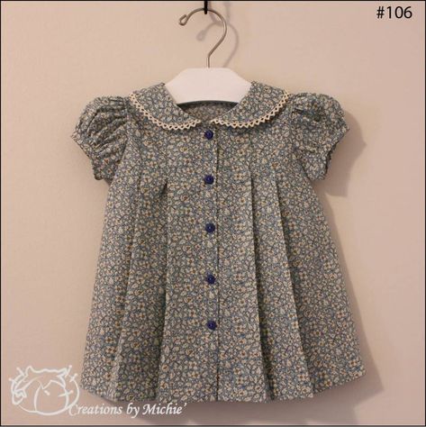 Kids Frocks Design, Kids Dress Wear, Baby Dress Design, Baby Dress Patterns, Girls Frock Design