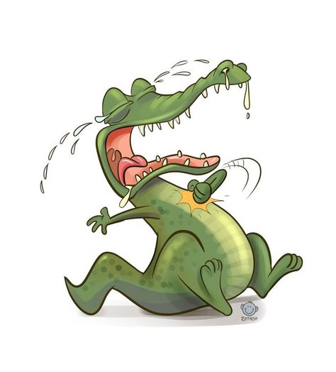 Alligator Cartoon, Crocodile Funny, Crocodile Pictures, Crying Cartoon, Crocodile Illustration, Fake Tears, Crocodile Tears, Idiomatic Expressions, Reunification