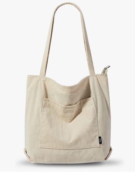 KALIDI Corduroy Tote Bag with Zipper Waterproof Cord Tote Bag for Women with Pockets Compartments Large Capacity Shoulder Bags Handbags for School Work Shopping Travel Daily Use. Get the best price on amazon #ad #affiliatemarketing #cleangirl #cleangirlaesthetic #cleangirlaccessories #cleangirlbag #softgirl #cleangirloutfits #neuterals #neuteraloutfit #beige #basicgirl #schoolbag #totebag #corduroy #giftsforwomen #giftsforgirls #wlw School Tote Bags, Bags For College, Corduroy Tote Bag, Beige Tote Bag, Tote Bag With Pockets, Tote Bags For School, Beige Tote, Handbags For School, Everyday Tote Bag