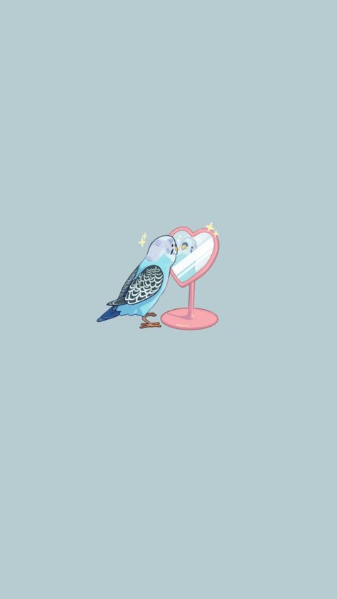 Budgie Wallpaper, Bird Iphone Wallpaper, Bird Phone Wallpaper, Cute Bird Wallpaper, Bird Wallpaper Iphone, Easter Wallpaper Iphone, Wallpaper Iphone Tumblr, Cute Wallpaper Iphone, Aesthetic Wallpaper Dark