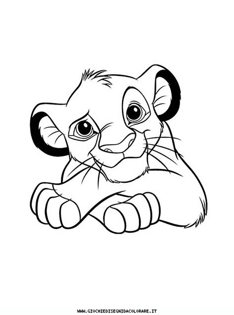 re_leone_08 Disegni da colorare gratis King Drawing, Lion King Drawings, Lion King Birthday, Disney Drawings Sketches, Lion King Art, Disney Art Drawings, Book Folding Patterns, Disney Coloring Pages, Disney Tattoos