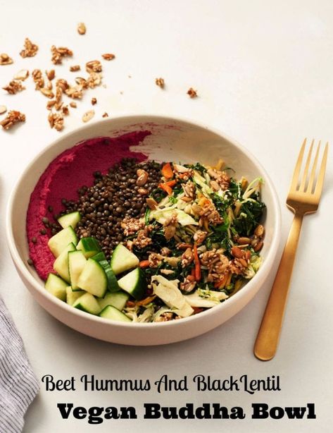 Hummus Bowl Vegan, Beet Hummus Bowl, Lentil Vegan, Hummus Bowls, Daily Meal Prep, Roasted Beet Hummus, Lentils Vegan, Hummus Bowl, Vegan Buddha Bowl