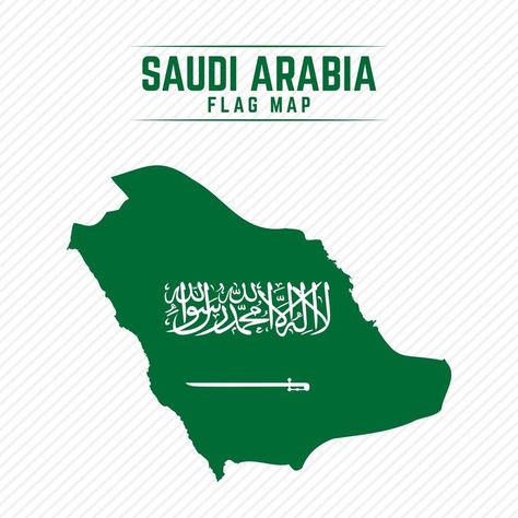 Flag Map of Saudi Arabia Saudi Arabia Map, Saudi Arabia Flag, Event Management Company, Organization Planning, Map Design, Jeddah, Riyadh, The Flag, Event Management