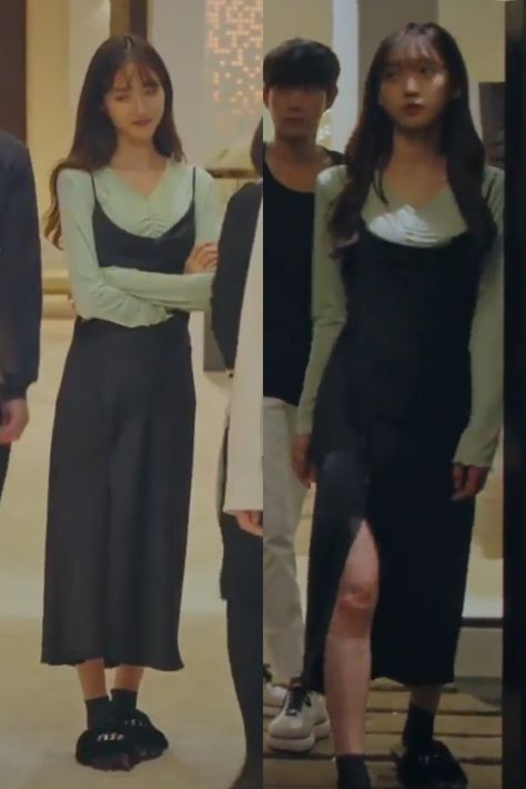 Penthouse Seok Kyung Outfits, Penthouse Drama Outfit, Joo Seok Kyung Outfit, Kdrama Outfits Women Casual, Kdrama Outfits Women, Kdrama Inspired Outfits, Korean Casual Outfits, Aesthetic Outfit Ideas, Movie Fashion