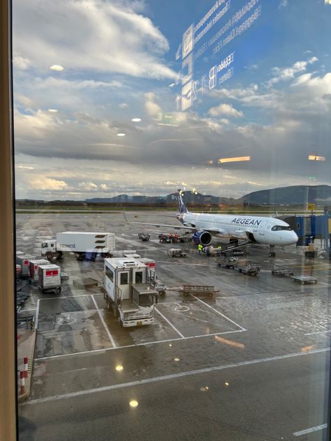 Airline Aesthetic, Greece Airport, Airport Ticket, Airport Tickets, Plane Window View, Airport Vibes, Stanford Law, Athens Airport, Plane Window