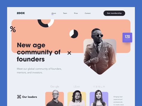 2DOX Website by Halo Web for Halo Lab on Dribbble Web Dashboard, Team Page, Webdesign Inspiration, Ux Design Inspiration, Ui Design Inspiration, Web Inspiration, Web Layout Design, Community Business, Ui Inspiration