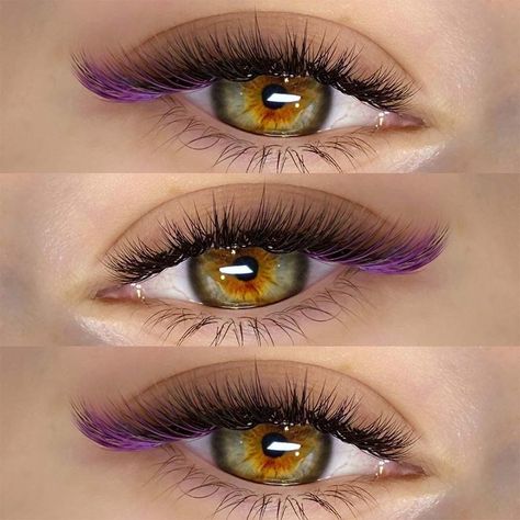 Offering colored lash extensions will help you upsell your services and show your skill and expertise. Here are some great ideas for different styles. #coloredlashextensions #coloreeyelashextensions #eyelashextensions #bluelashextensions #pinklashextensions #purplelashextensions #pmuhub Color Lash Extensions, Colored Lash Extensions, Types Of Eyelash Extensions, Beauty Skin Quotes, Lashes Fake Eyelashes, Color Extensions, Cat Eye Lash, Eyelash Extensions Styles, Lash Extensions Styles