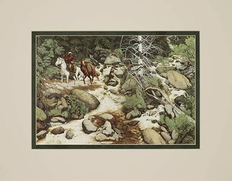 Bev Doolittle - THE FOREST HAS EYES - 11 x 14 Matted Art Print Fits a standard 11" x 14" ready made Frame Bev Doolittle Prints, Bev Doolittle, Print Artist, Frame Shop, Ready Made, Posters Prints, Kitchen Wall Art, The Forest, Posters Art Prints