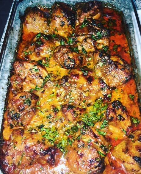 Mozambican Chicken African Cooking, Turkey Dishes, South African Recipes, God Mat, Carne Asada, African Food, Poultry Recipes, The Chicken, Turkey Recipes