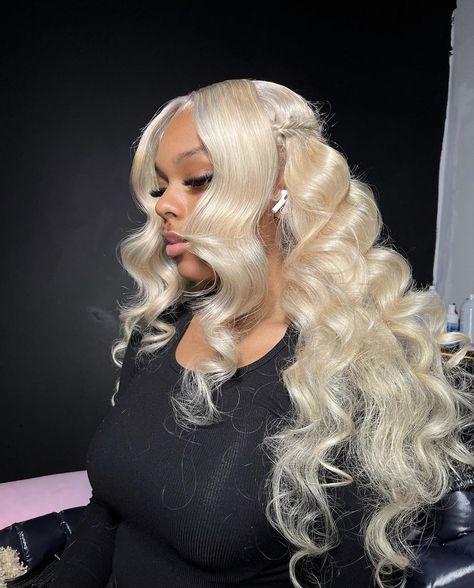 613 Frontal Wig, Frontal Wig Hairstyles, Birthday Hairstyles, Quick Weave Hairstyles, Birthday Hair, Human Wigs, Frontal Hairstyles, Wave Wig, Dope Hairstyles