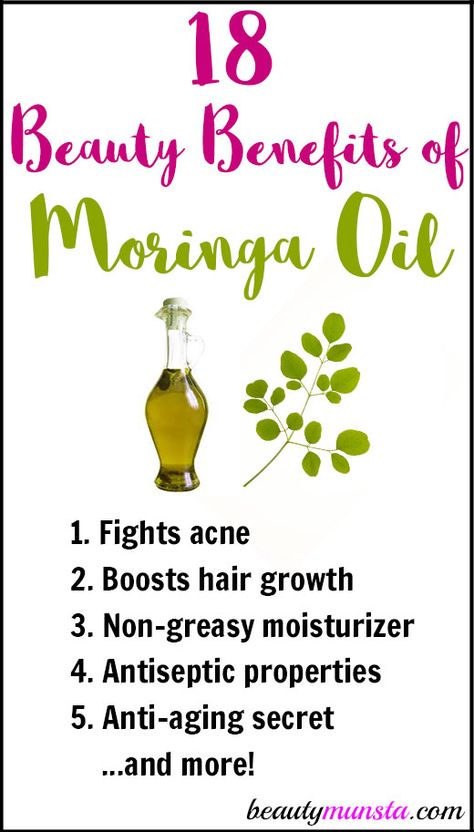 I’m glad I tried out moringa oil because it’s truly something amazing when it comes to improving natural beauty! Let’s discover 18 beauty benefits of moringa oil for skin, hair & more! Moringa oil is a less-known oil for beauty but it has got powerful properties for the health of your skin, hair and whole … Moringa Recipes, Natural Beauty Hacks, Benefits Of Moringa, Moringa Benefits, Quarantine Activities, Moringa Powder, Oil For Skin, Anti Aging Secrets, Honey Face