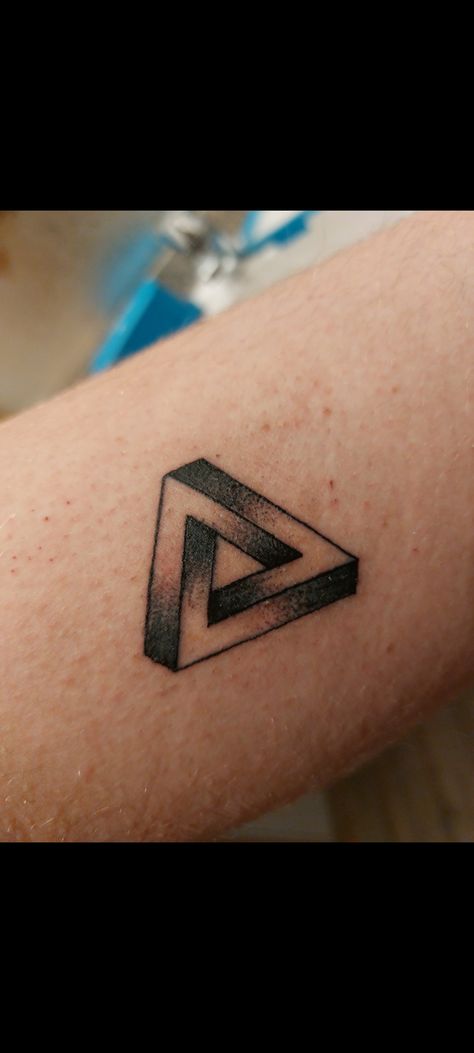 Penrose Triangle, Tattoo Drawings, Triangle Tattoo, Tattoos, Drawings, Quick Saves