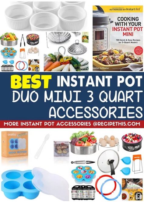 Instant Pot Accessories, Steel Cut Oats Recipe, Multi Cooker Recipes, Pot Accessories, Egg Bites Recipe, Instant Pot Soup Recipes, Healthy Instant Pot Recipes, Easy Instant Pot Recipes, Instapot Recipes