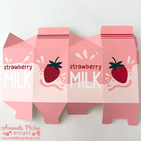 Milk Carton Design Packaging, Product Packaging Ideas Business, Milk Packaging Design Boxes, Milk Box Template, Milk Box Design, Milk Carton Packaging, Milk Carton Design, Kawaii Packaging, Milk Packaging Design