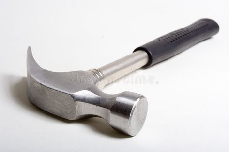 Hammer. A hammer with black rubble handle in white background , #Aff, #black, #hammer, #Hammer, #rubble, #background #ad Product Design Photography, Hammer Reference, Object Reference Photos, Objects Reference, Hammer Drawing, Hyperrealistic Drawing, Black Hammer, Object Reference, Random Objects