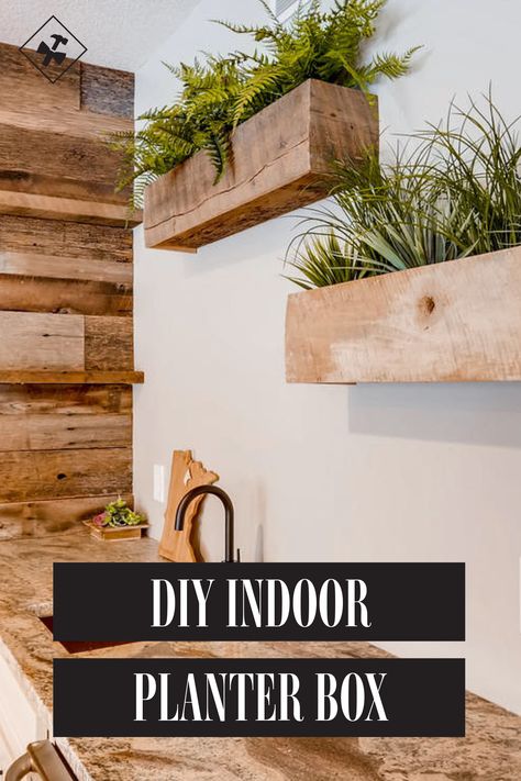 Floating Planter Boxes, Wall Planter Boxes Indoor, Diy Planter Boxes Indoor, Diy Small Planters, Indoor Planter Box Ideas House Plants, Diy Rectangle Planter Boxes, Wall Planters Indoor Diy, Indoor Planter Box Ideas, Plant Box Indoor