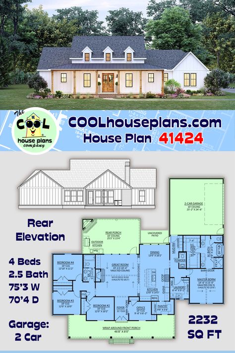 2000 Sq Ft Barndominium Floor Plans 4 Bedroom, Barndominium Floor Plans 3 Bed 2 Bath With Office, 2200 Sq Ft House Plans, 3 Bed 2 Bath Floor Plans Country Farmhouse, Floorplans With 3 Bedrooms 2 Bath With Loft, 3bdrm 2 1/2 Bath House Plans, Southern Style House Plans, Southern House, Building Plans House