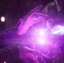 Quirk Visuals, Purple Superpowers, Amity Blight Aesthetic, Purple Magic Aesthetic, Blight Aesthetic, Purple Powers, Ultron Wallpaper, Power Visuals, Purple Witch