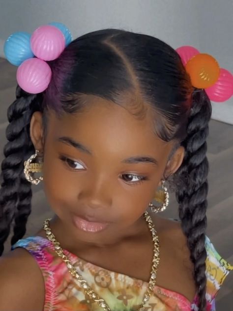 Kids Cute Hairstyles, Cute Protective Styles, Black Baby Girl Hairstyles, Daughter Hairstyles, Cabello Afro Natural, Lil Girl Hairstyles, Kids Curly Hairstyles, Toddler Hairstyles Girl, Girls Natural Hairstyles