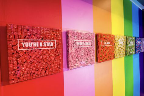 Colourful Lounge, Mission Chair, Catering Design, 달력 디자인, Palm Garden, Vodka Brands, Ghost Chairs, Ceiling Installation, Rainbow Theme