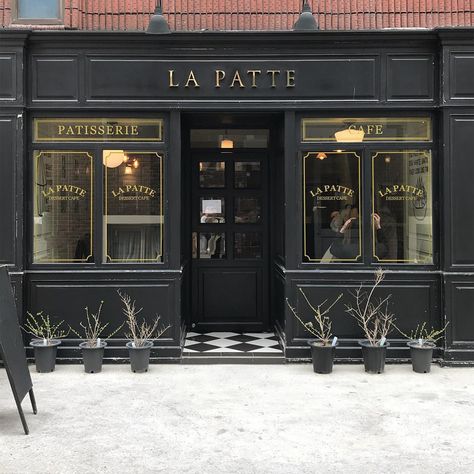 Post Office Exterior, Black Theme Aesthetic, Coffee Interior, Cafe Exterior, Cream Pastel, Natural Pretty, Bakery Shop Design, Bakery Interior, English Architecture