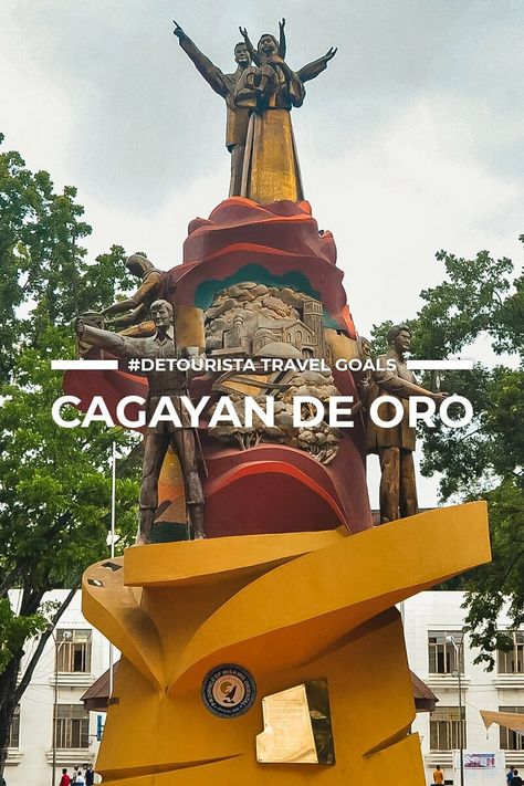 BEST PLACES TO VISIT IN CAGAYAN DE ORO for first-timers #detourista ... Where to go in Cagayan de Oro? What to do in Cagayan de Oro? Achieve your travel goals with this list of beautiful destinations, things to do in Cagayan de Oro, must-visit places, Cagayan de Oro tourist spots, Cagayan de Oro attractions & more. #travel #travelblog #wanderlust #beautifuldestinations #placestovisit #cagayan-de-oro #cagayan-de-orotravel #philippines #philippinestravel #asia #asiatravel #southeastasia #so Cagayan Tourist Spot, Mindanao Tourist Spot, Northern Mindanao, Iligan City, Philippines Destinations, Nature Tour, City Museum, Philippines Travel, Tourist Spots