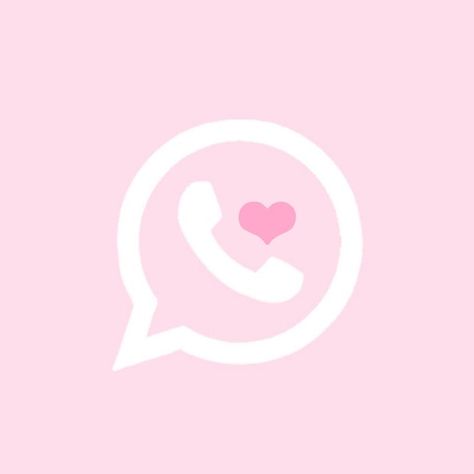 Cute Heart App Icon, Pink App Icon With Heart, Pink Kawaii Icons For Apps, Heart Icons For Apps, Whatsapp Pink Icon, Kawaii App Icons Pink, My Melody Icons For Apps, Kawaii Icons For Apps, Icons For Apps Pink